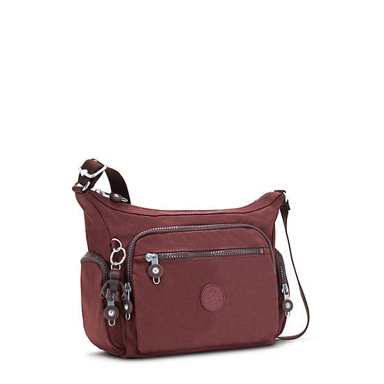 Bolsos Cruzados Kipling Gabbie Small Rojos Grises | MX 1135UZ